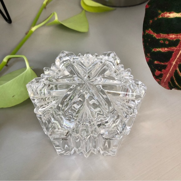 Vintage Mikasa Glass Jewelry Holder - Picture 2 of 13